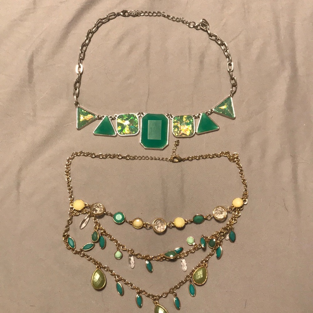 2 necklaces